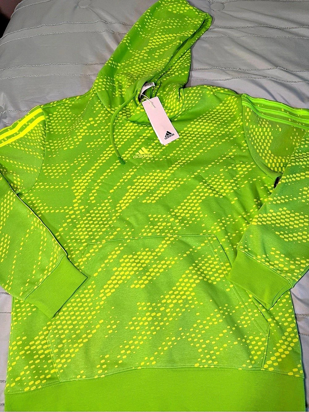adidas M Snackattack P Green & Yellow Small NWT